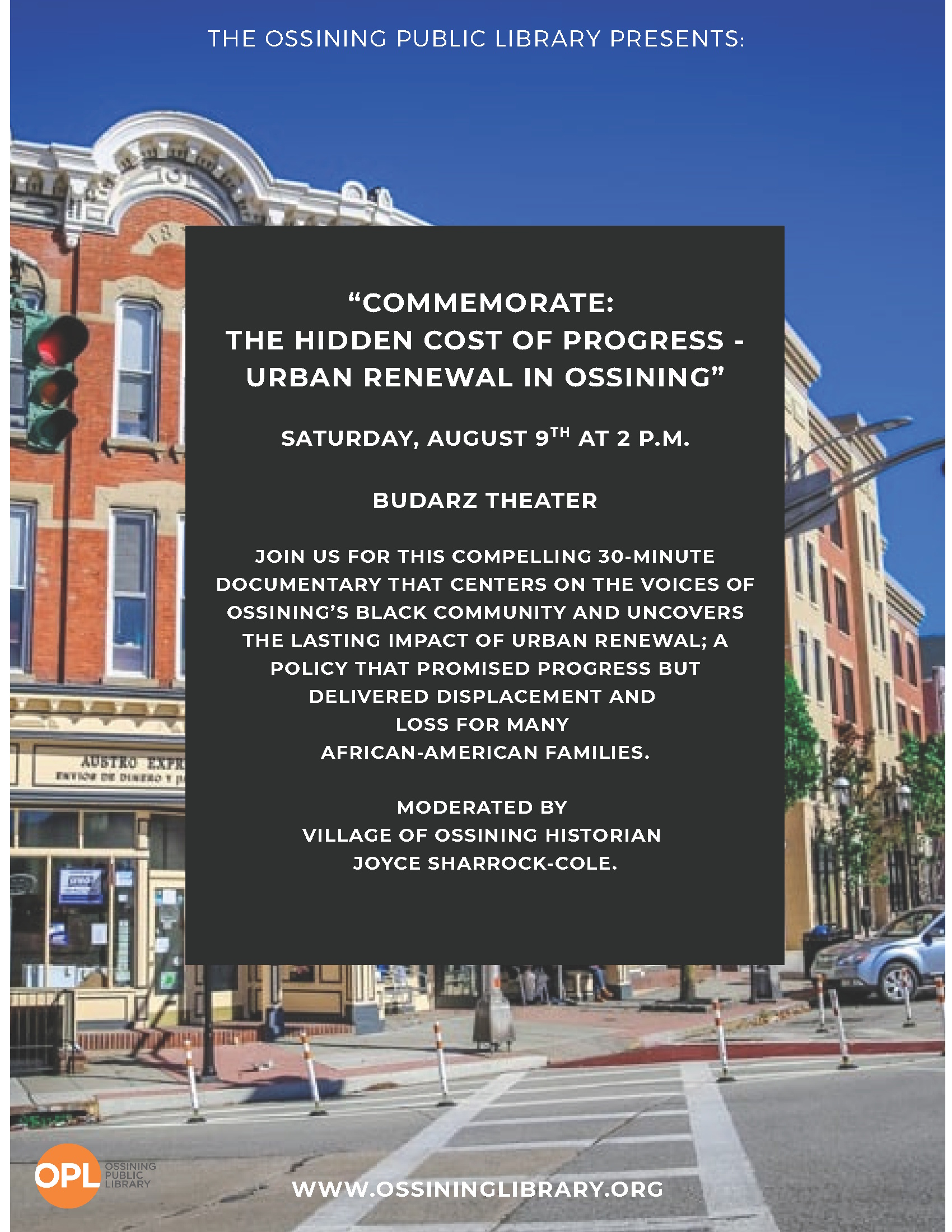 Commemorate Urban Renewal Flier 2025 1